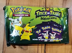 Pokemon 2023 BOOster Bundle Trick or Trade 50 Mini Packs - Image 1