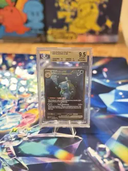 BGS 9.5 (PSA 10) Pokemon Scarlet Violet 151 Blastoise Ex 200/165 SIR Sub Grades - Image 1