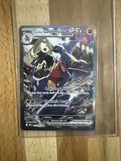 Pokemon TCG Cynthia's Garchomp EX 232/182 SIR Destined Rivals - Image 1