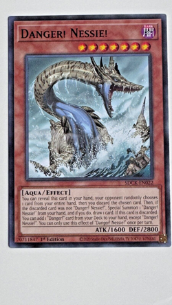 Danger! Nessie! - SDCK-EN022 - Common - 1st Edition NM YuGiOh! - Image 1