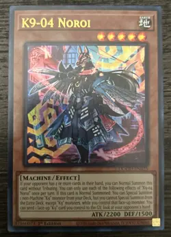2X Yu-Gi-Oh! - K9-04 Noroi - DOOD-EN025 - Ultra Rare - 1st Ed. NM/M - Image 2