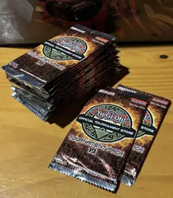 Yu-Gi-Oh lot 25 Factory Sealed Tournament Pack 19 2020 Discontinued TCG Promo - Image 1