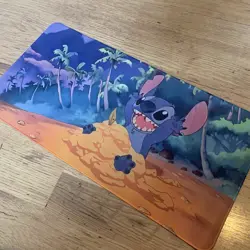 Lilo And Stitch Rubber Playmat Play Mat For Tcg Trading Card Game Disney Lorcana - Image 1