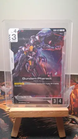 Gundam Pharact GD01-071 Rare Gundam card game New Type Rising english foil - Image 1