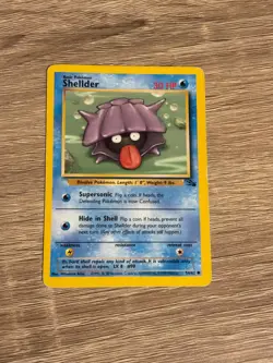 Pokemon Shellder Base Fossil Set Card 54/62 - Image 1
