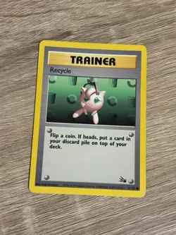 Pokemon Recycle Base Fossil Set Card 61/62 - Image 1