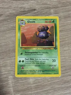 Pokemon Gloom Base Jungle Set Card 37/64 - Image 1