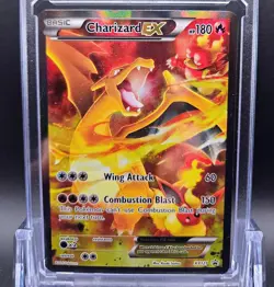 Charizard EX XY121 - 2016 Black Star Promo Holo Card - Excellent Unplayed - Image 2