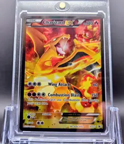 Charizard EX XY121 - 2016 Black Star Promo Holo Card - Excellent Unplayed - Image 4