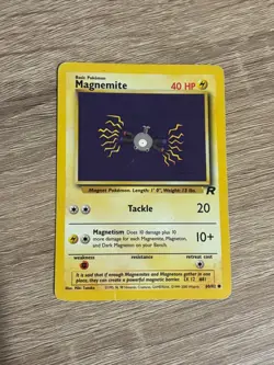 Pokemon Magnemite Team Rocket Set Card 60/82 - Image 1