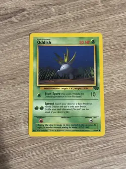 Pokemon Oddish Base Jungle Set Card 58/64 - Image 1