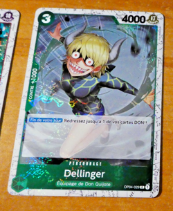 ONE PIECE FRANCAISE CARD HOLO FOIL GAME CARTE OP04-029 FR MINT - Image 1