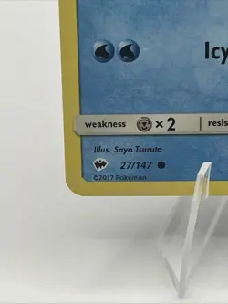 Alolan Vulpix 27/147 Sm-Burning Shadows Regular Pokemon Card NM 2017 - Image 2