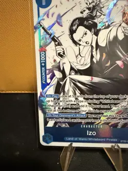 2025 One Piece Card Game - Izo ST22-002 - Alt Art NM - Image 2