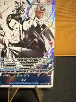 2025 One Piece Card Game - Izo ST22-002 - Alt Art NM - Image 3