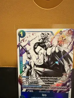 2025 One Piece Card Game - Izo ST22-002 - Alt Art NM - Image 5