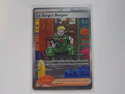 Lt. Surge's Bargain SIR Mega Evolution 185/132 Pokemon Trading Card TCG NM - Image 5