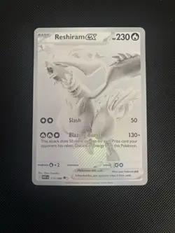 Pokemon TCG Reshiram EX White Flare Mint-Near Mint Condition Card 174/086 BWR - Image 1