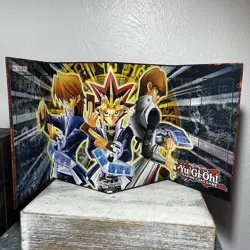 Konami Shonen Jump Yu-Gi-Oh! Trading Card Fold Game Board REPLACEMENT 23.5x10" - Image 2