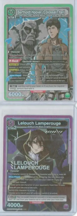 Union Arena TCG - Alternate Art - Super Rare (SR) - Action Point - Card LOT - Image 3