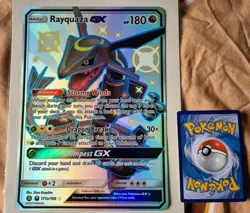 Rayquaza GX 177a/168 JUMBO OVERSIZED Black Star Promo Pokemon TCG Card NM - Image 1
