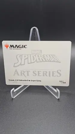 Venom Evil Unleashed Art Card 12/54 Art Series MTG Marvel's Spider-Man - Image 2