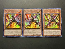3x Rescue-Ace Impulse | AMDE-EN001 | Super Rares | NM | 1st Edition | YuGiOh! - Image 1