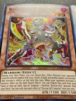 3x Rescue-Ace Impulse | AMDE-EN001 | Super Rares | NM | 1st Edition | YuGiOh! - Image 2