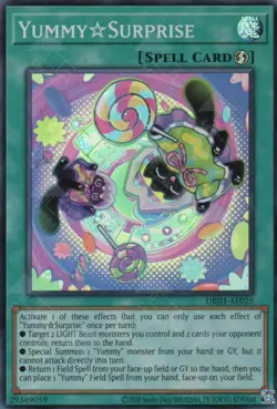Yugioh Asian-English YummyUSurprise DBJH-AE025 Super Rare - Image 1