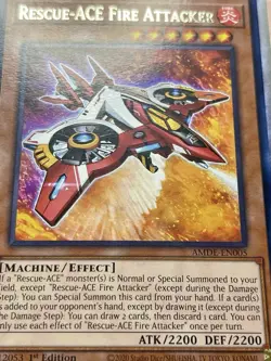 2x Rescue-Ace Impulse | Super Rare | + Rescue-Ace Fire Attacker | Rare | YuGiOh! - Image 4