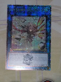 Yugioh! Sky Striker Ace Hayate Quarter Century Secret Rare RA04-EN073 1st Ed NM - Image 2
