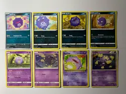 Pokemon TCG Koffing Collection From 8 Different Art/Set English Cards NM - Image 1