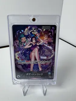 One Piece Card Boa Hancock Leader Alt Art OP07-038 Japanese - Pack Fresh - Image 1