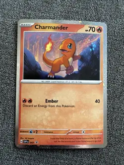 Charmander - 047 (Cosmos Holo) 047 Sv: Scarlet & Violet Promo Cards Holo - Image 1