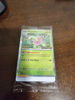 Pokemon TCG Mega Evolution Prerelease Staff Cards (Sealed, All 4) - Image 1