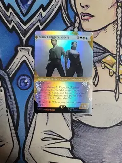 1x Shaun & Rebecca, Agents Showcase FOIL NM/M ACR MTG Magic - Image 1