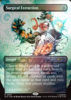 Foil VENOM UNLEASHED Colors Marvel's Spider-Man Secret Lair Drop SLD MTG PRESALE - Image 5