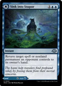 MTG Sink into Stupor Normal NM Modern Horizons 3 Magic 241 - Image 1