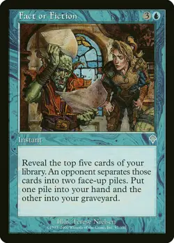 MTG Fact or Fiction - INV Invasion LP/EX - Image 1