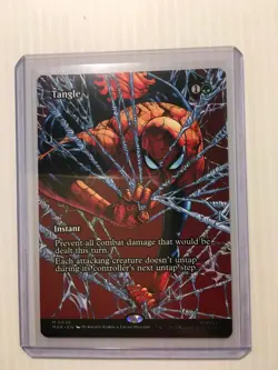 MTG Tangle 0038 Regular Borderless Marvels Spider-Man Eternal legal - Image 3