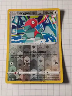 Porygon 140/196 Pokemon TCG Uncommon Reverse Holo Lost Origins NM/M New - Image 1