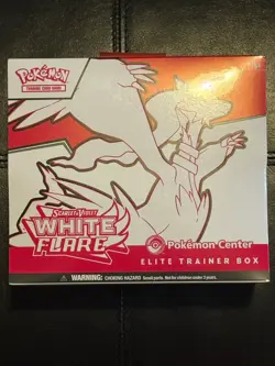 Pokemon Center Exclusive White Flare ETB Pokemon TCG - SEALED - Image 1