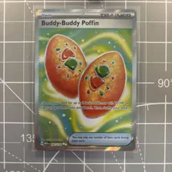 Buddy-Buddy Puffin 167/132 Mega Evolution Full Art Trainer Pokemon TCG NM - Image 2