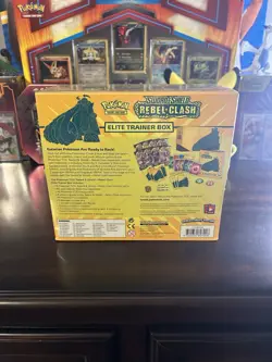 Pokemon Rebel Clash - Elite Trainer Box - Sealed - Sword And Shield ETB - Image 3