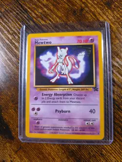 Pokemon TCG Mewtwo Wizards Black Star Promos 3 Regular Promo - Image 1