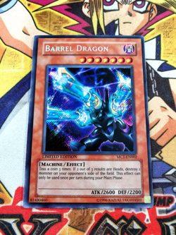 Barrel Dragon mc1-en002 Ltd Ed (LP/MP) Secret Rare Yu-Gi-Oh! - Image 1