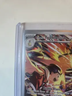 Pokemon TCG Ethan's Typhlosion Card 190/182 Destined Rivals Series - Image 2