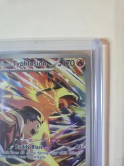 Pokemon TCG Ethan's Typhlosion Card 190/182 Destined Rivals Series - Image 3