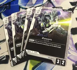 Gundam Card Game - Zowort C English - ST01-009 - ST01: Heroic Beginnings Playset - Image 1