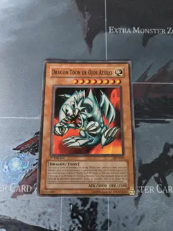 Yu-Gi-Oh! Blues Eyes Toon Dragon Spanish Card 1st Edition NM - Image 1